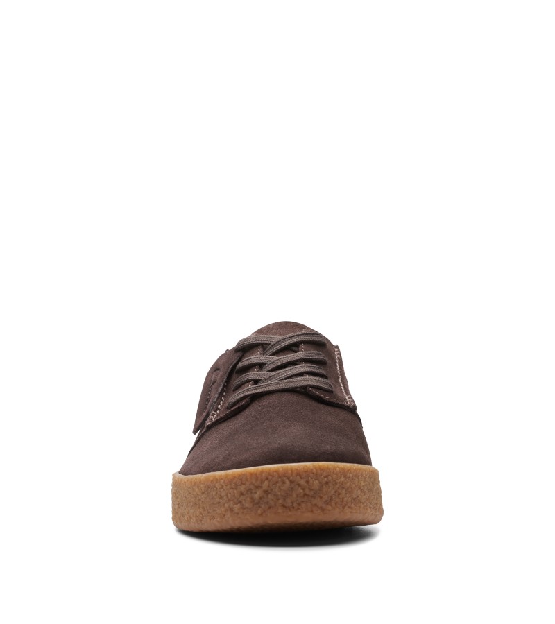 Clarks - Streethill Lace Dark Brown Suede